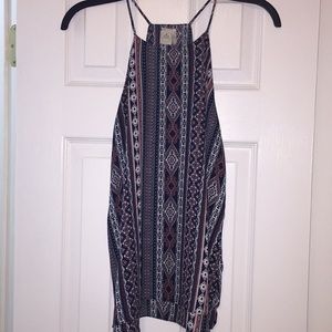 Multi print tank top
